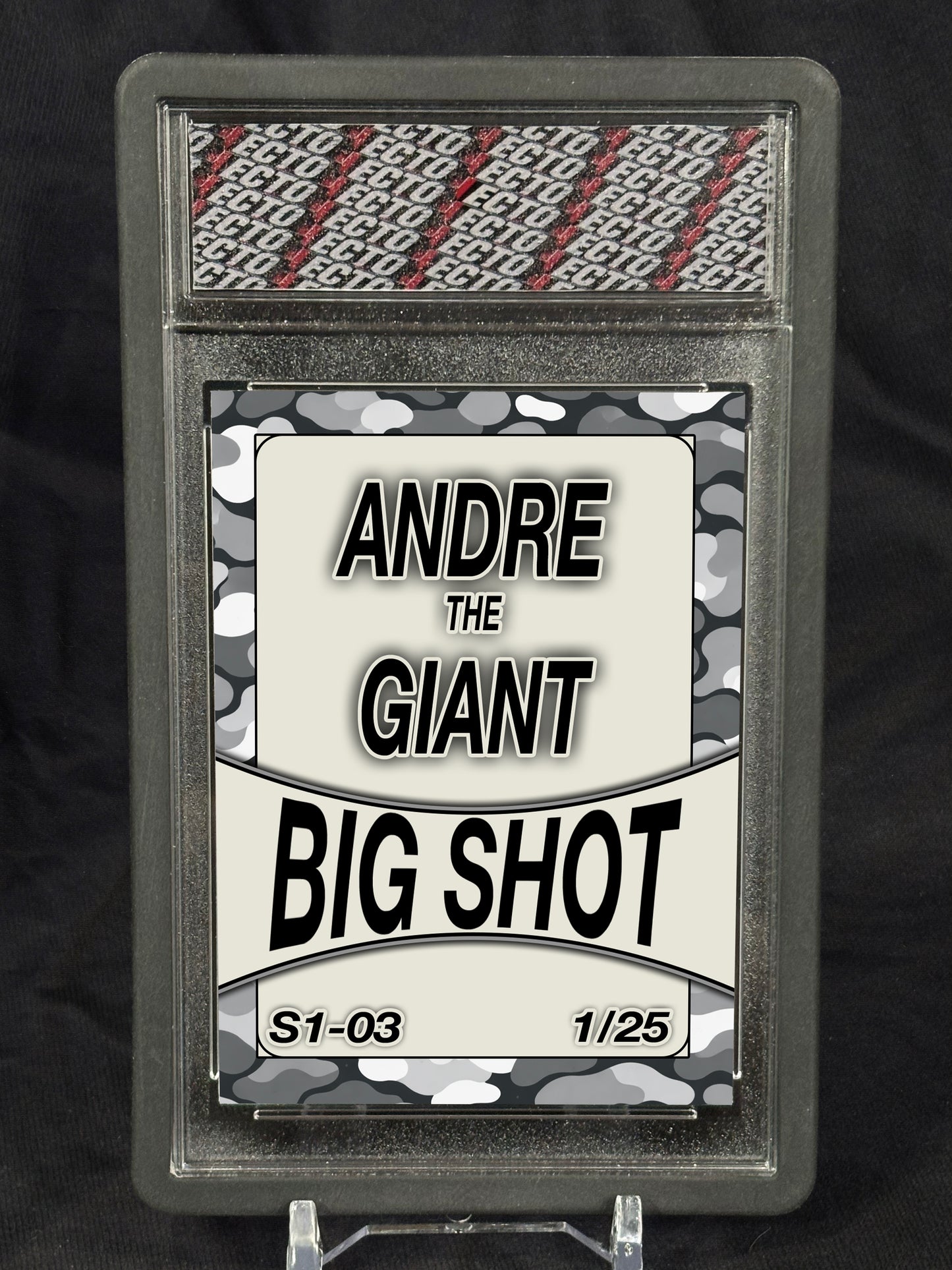 Andre the Giant – Big Shots Series 1 – Ecto Selecto Mascot Art Card (SSP)