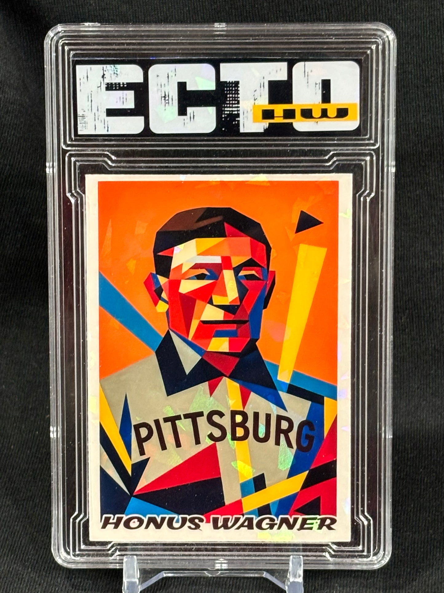 Honus Wagner – Suprematism Short Print Set (3 Total) – Artist Proof + Variations – Custom Slabbed (1/1s)