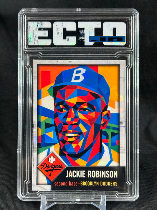 Geometric Greats – Jackie Robinson Ultra-limited run — only 4 total cards exist.