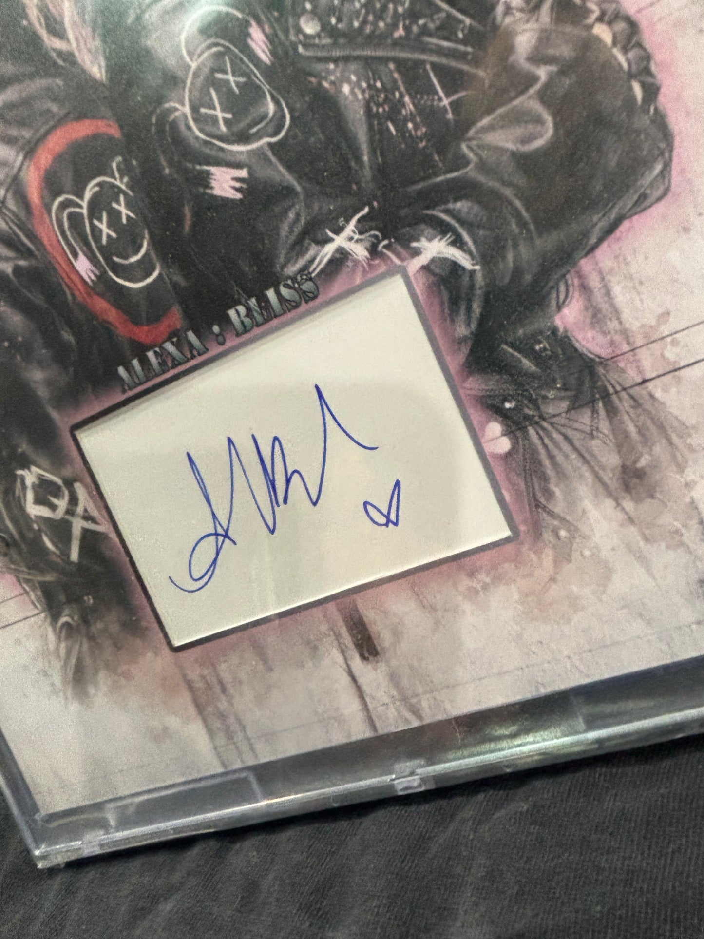 Alexa Bliss — “Duality” — 1/1 Assembled Art Work (Cut Signature + Companion Pieces + Custom Briefcase)