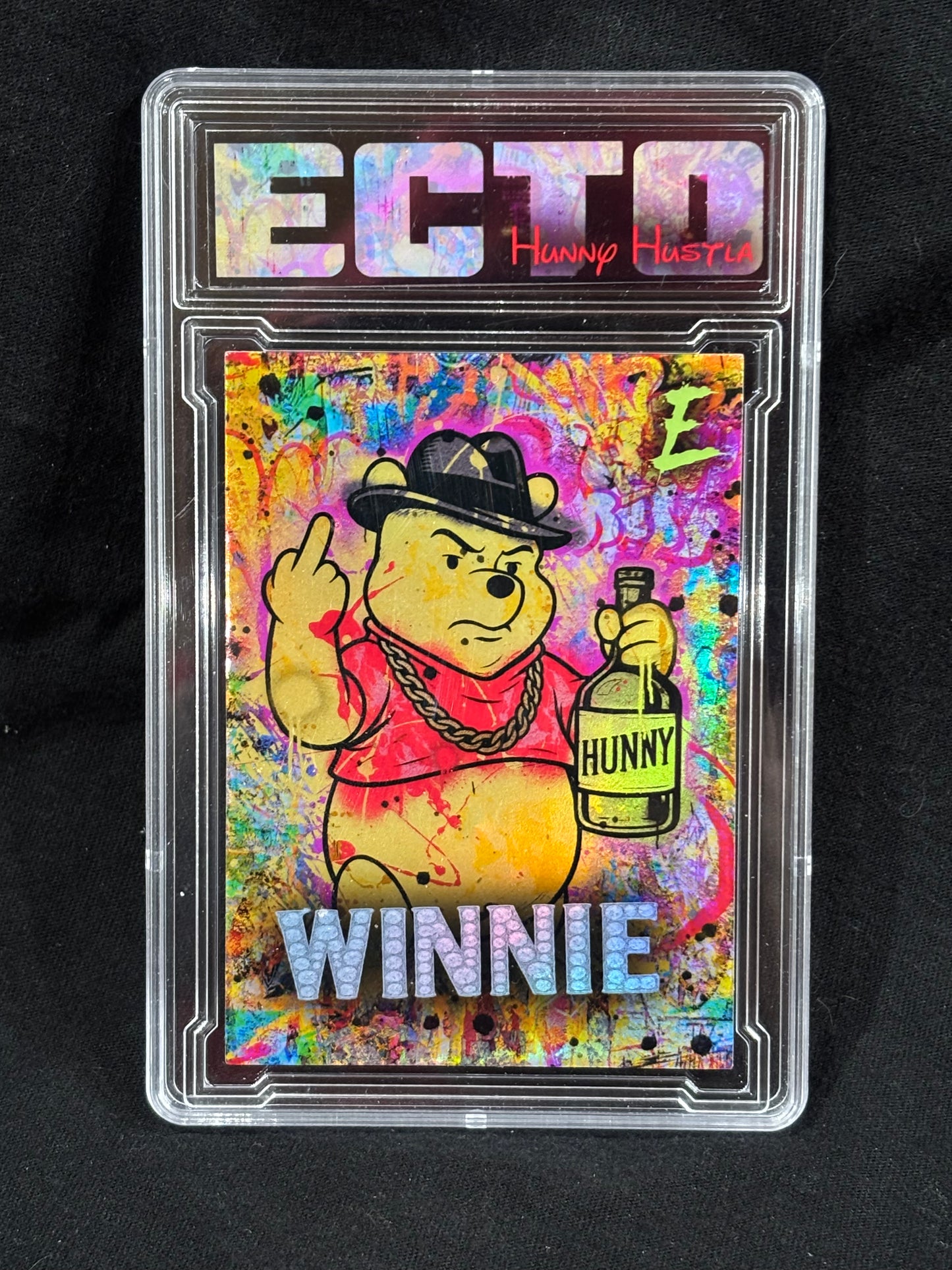 Winnie – "Hunny Hustla" – (Ecto Selecto 1/1 Parody Card Set + XL 8x10 Option)