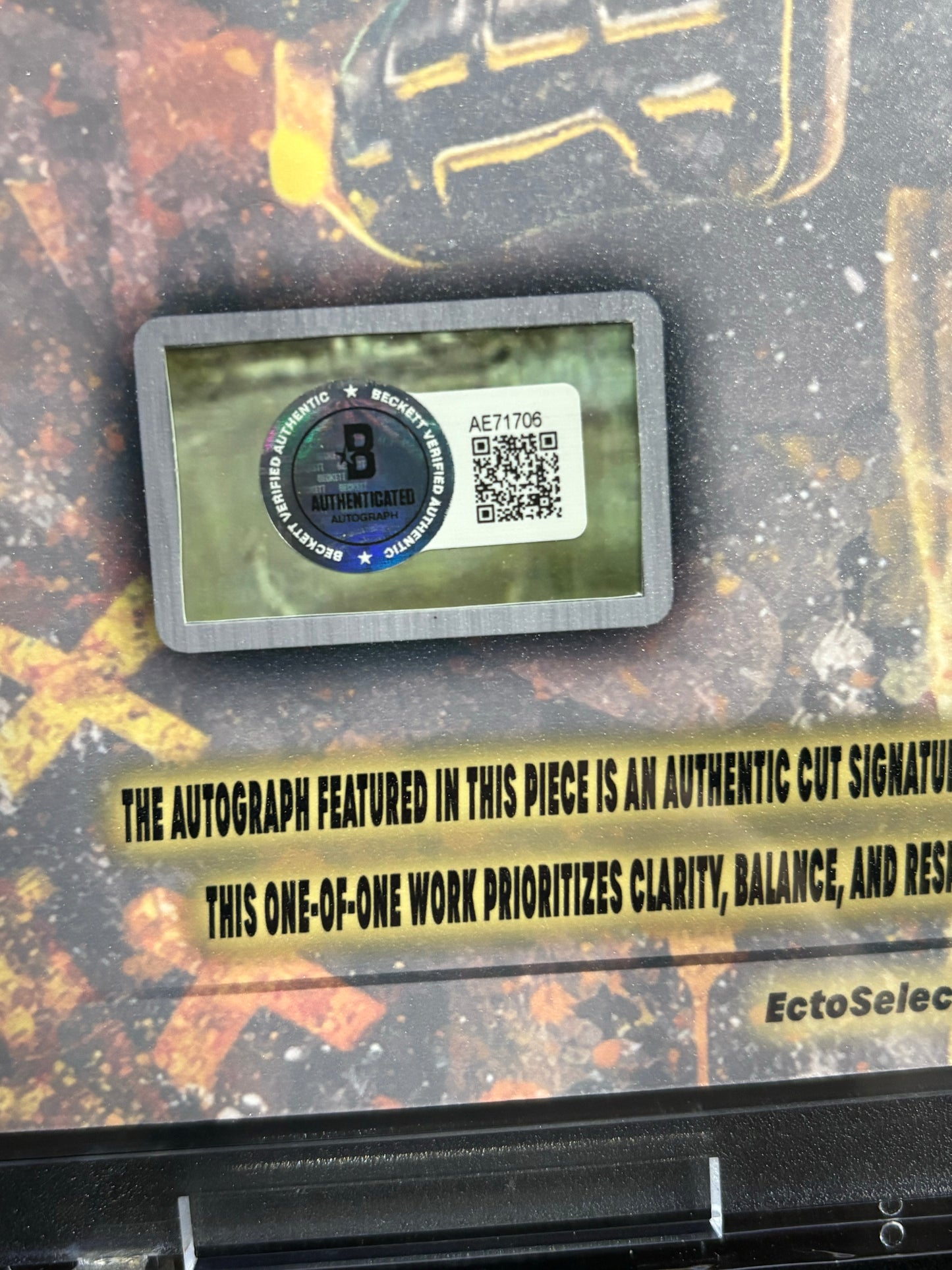 Chris Casamassa as Scorpion – Mortal Kombat – 8×10 Cut Signature – One of One Custom Display