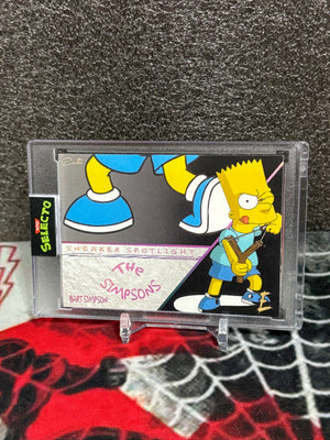 🟡 LIMITED EDITION – Bart Simpson “Sneaker Spotlight” Custom Card 🟡