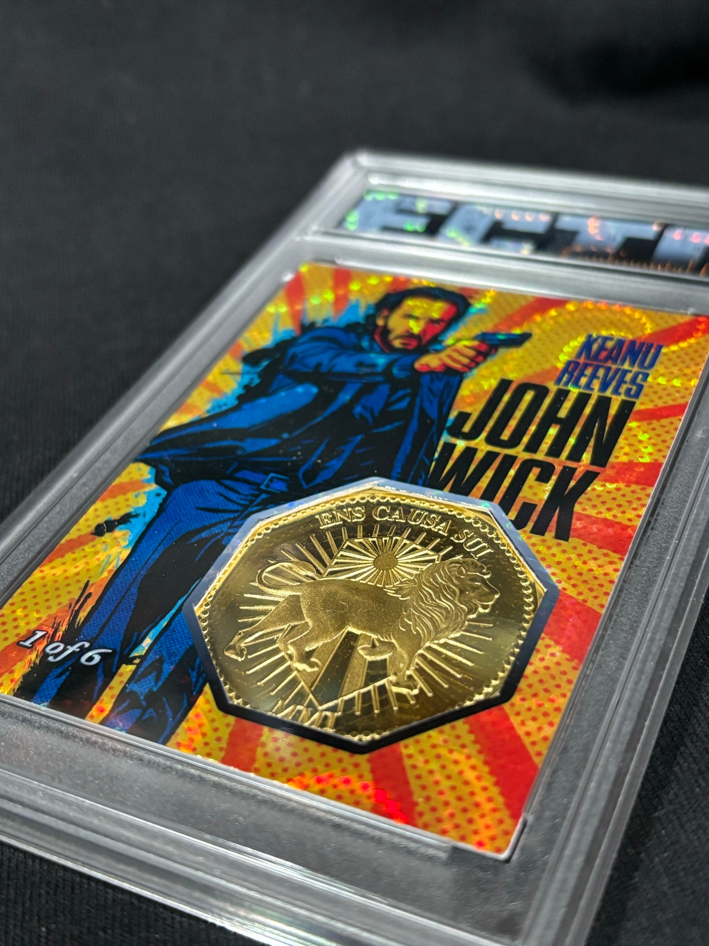 John Wick – “Continental Coin Series” – ECTO Custom Pop Art Cards (Real Metal Coin Relic)