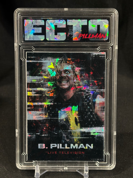 Brian Pillman — “LIVE TELEVISION” (ECTO Selecto Art Card Set)