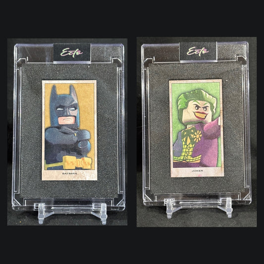 LEGO Batman & Joker T206-Inspired Custom Art Card Bundle