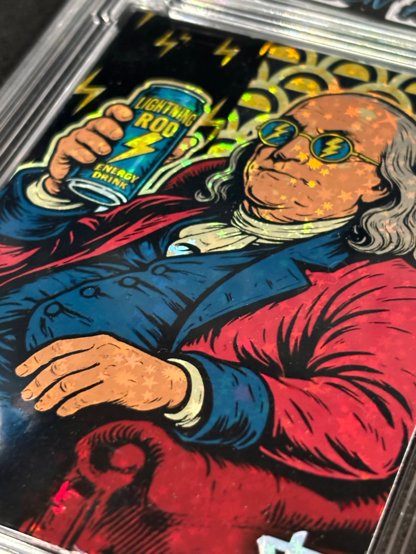 Lightning Rod – Ben Franklin – (Ecto Custom Art Card)