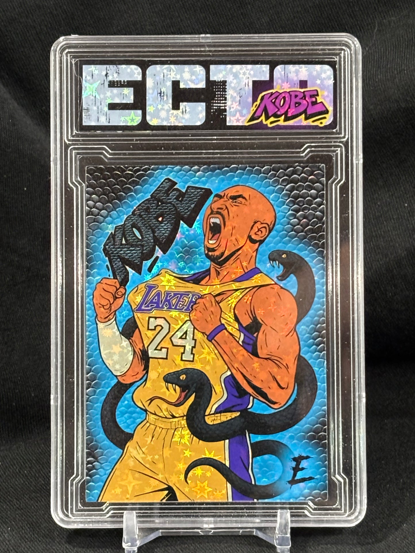 Kobe Bryant – "Black Mamba Rising" – Uber Tallboy Masterpiece + Full 1/1 Set Variations (Ecto Custom Card Collection)