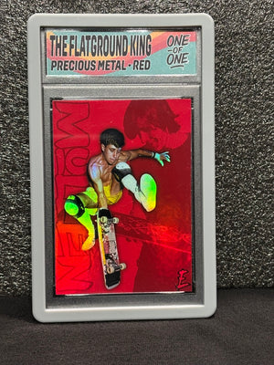 Rodney Mullen – Flatground King – 1/1 Precious Metal Red