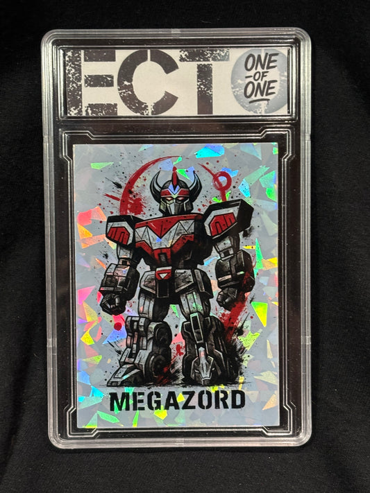Power Rangers Megazord – Custom 1/1 Trading Cards + 8x10 Prints