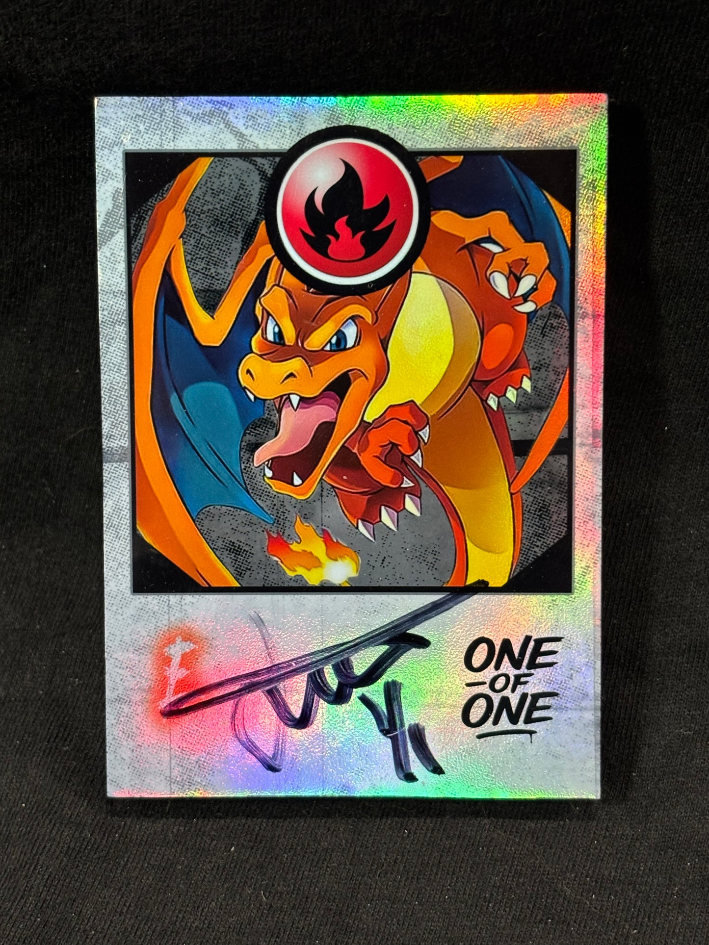 Charizard – "Pokémon Red Relic" – (1/1 Custom Card)