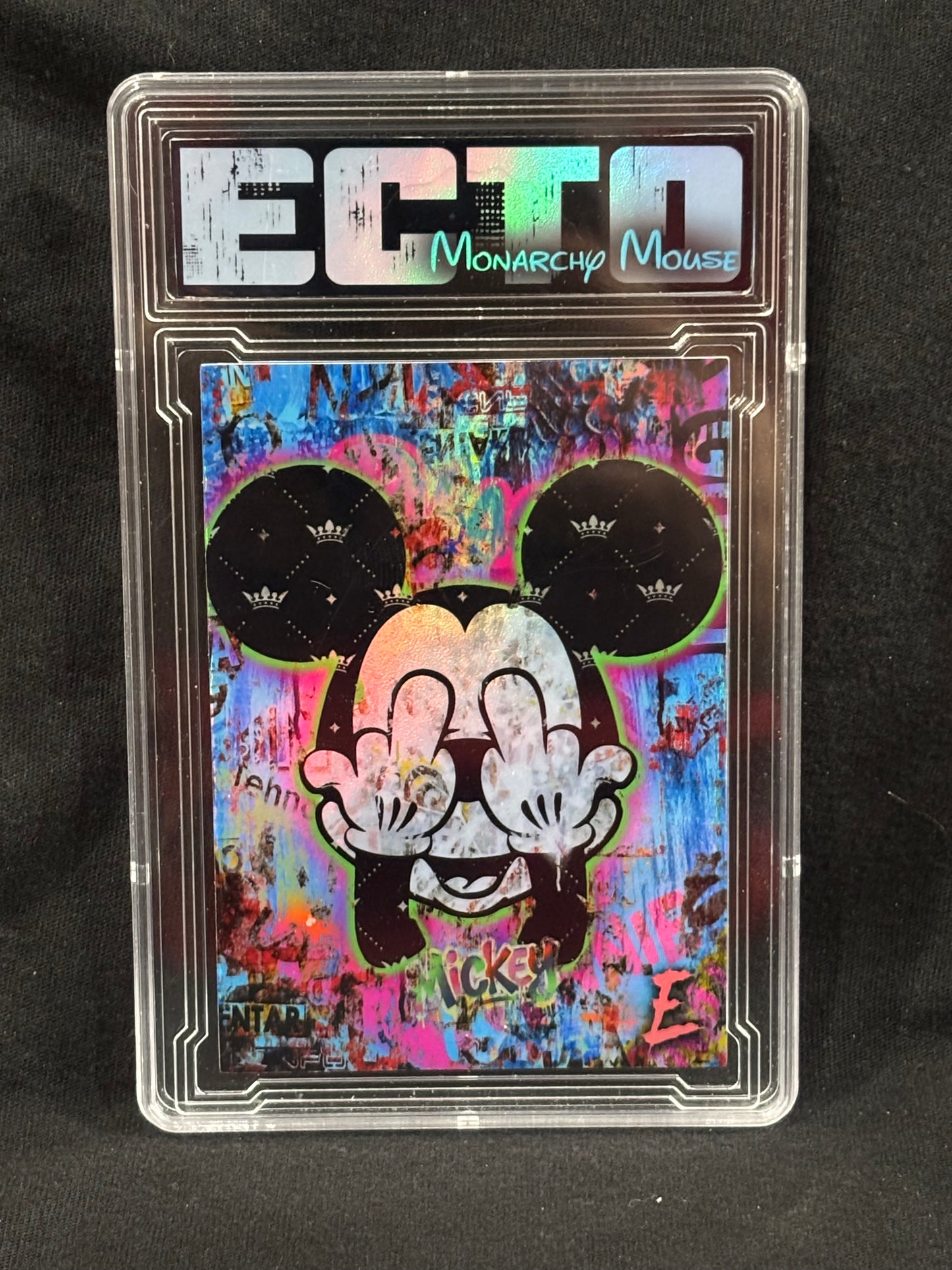 Monarch Mouse – "Street Royalty" – (1/1 Slabbed Card + 8x10 Set)