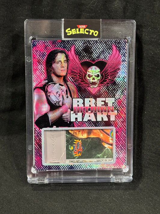 Bret Hart – "WWF King of the Ring Relic Set" – (Ecto Selecto 8x10 Print / Slabbed Card)