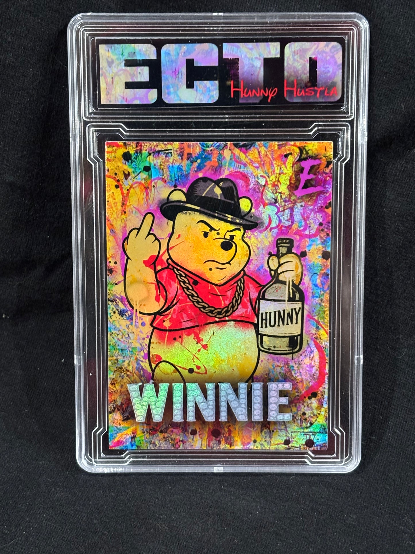 Winnie – "Hunny Hustla" – (Ecto Selecto 1/1 Parody Card Set + XL 8x10 Option)