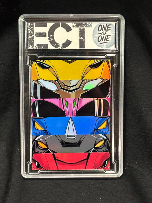 Power Rangers – "Mighty Morphin Variations" – (Custom 1/1 Trading Cards & 8x10 Print)