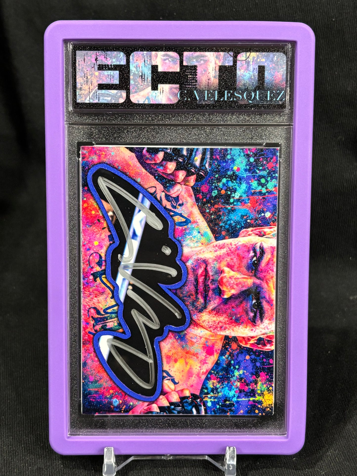 Cain Velasquez – Cut Signature – ECTO Selecto 1/1 Art Card