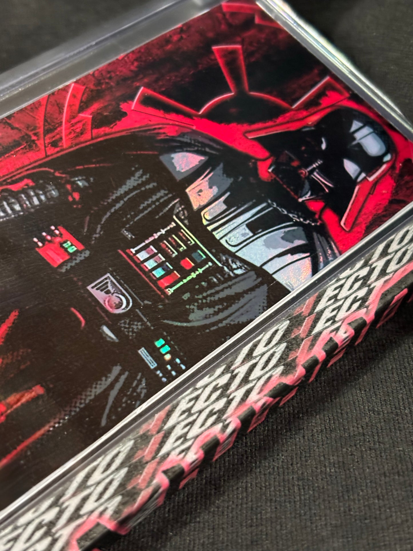 Darth Vader – “I Find Your Lack of Faith Disturbing” – Uber Tall Boy 1/1 – (Ecto Custom Art Slab)