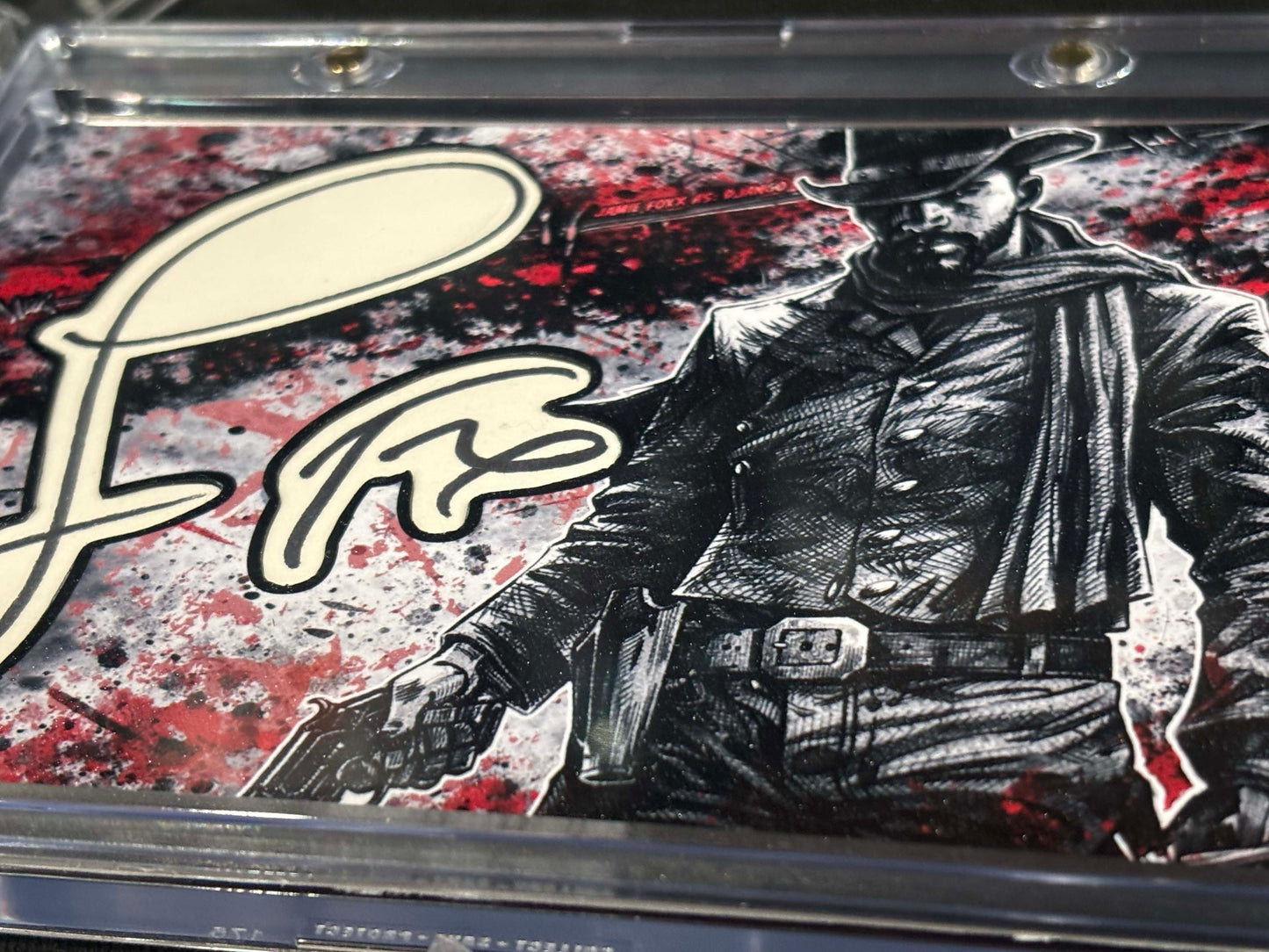 Jamie Foxx — Django — (Ecto Selecto 1/1 Cut Signature Card) — 3.5x5