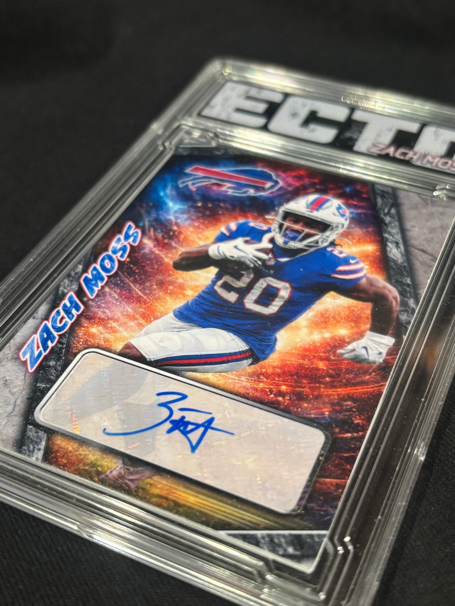 Zach Moss – “Cold Transmission” – 1/1 Cut Signature