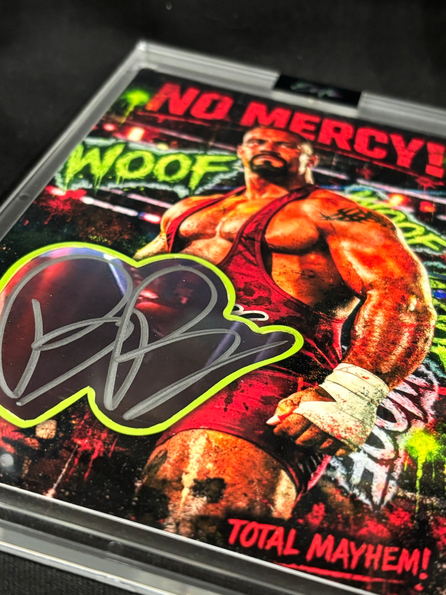 Bron Breakker – “No Mercy” – (Ecto Selecto 4x6 Cut Signature)