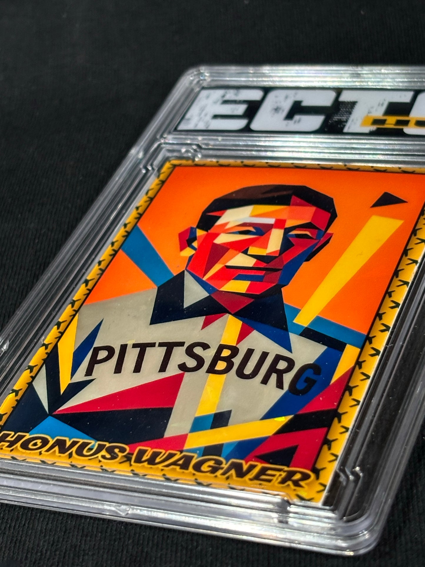 Honus Wagner – Suprematism Short Print Set (3 Total) – Artist Proof + Variations – Custom Slabbed (1/1s)