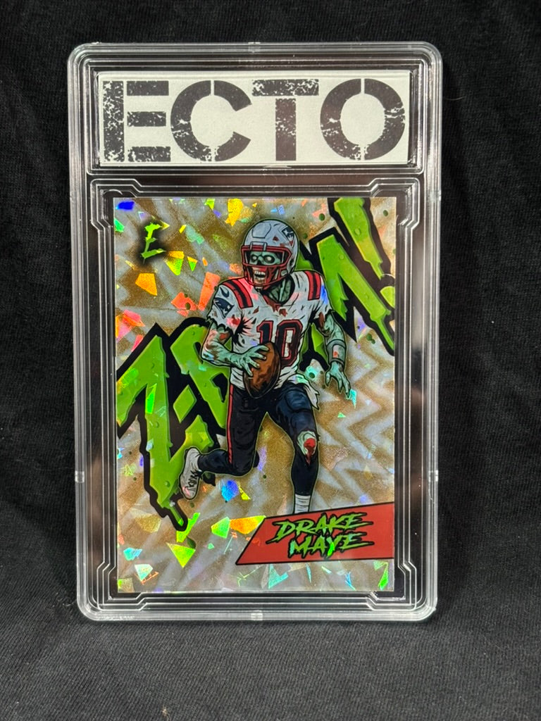 Drake Maye – Z-BOOM! Horror Insert 1/1 Custom Card (Pick Your Variant)