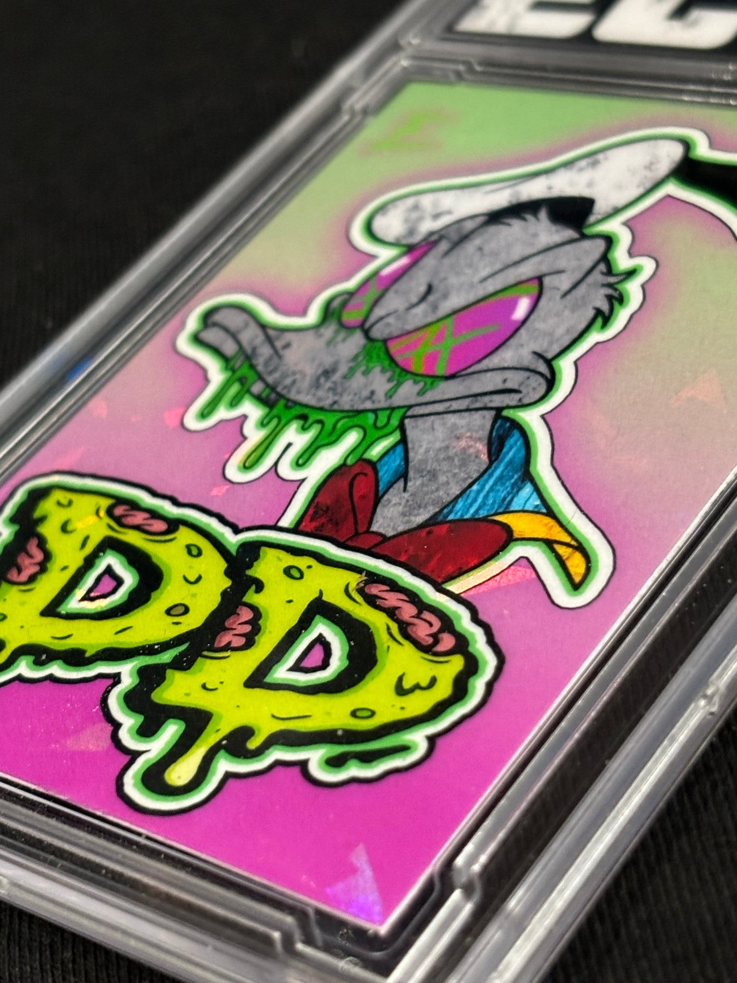 Twisted Toons – “DD” (Donald Duck Parody) – 1/1 Custom Art Card – (Ecto Selecto)