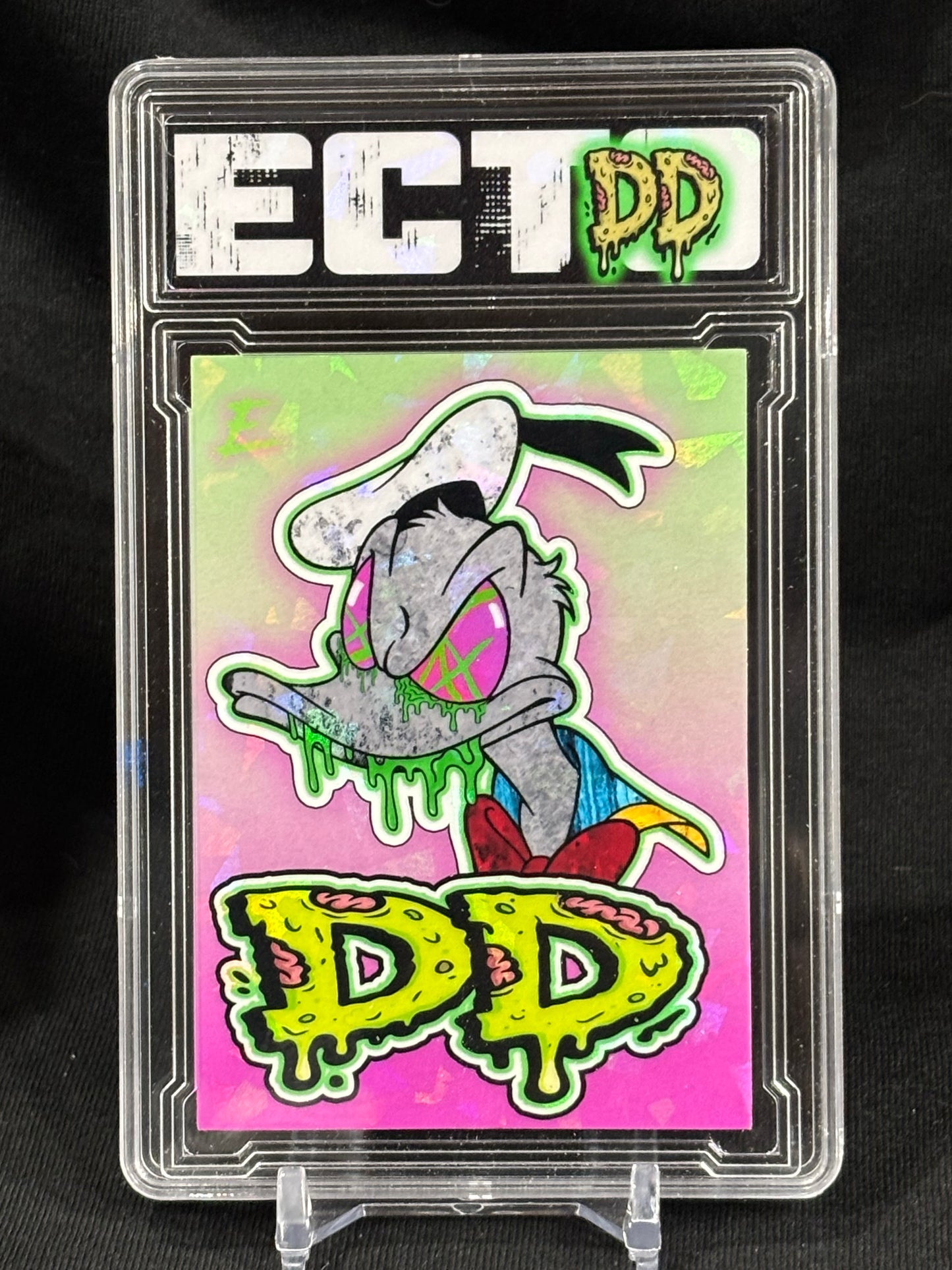 Twisted Toons – “DD” (Donald Duck Parody) – 1/1 Custom Art Card – (Ecto Selecto)