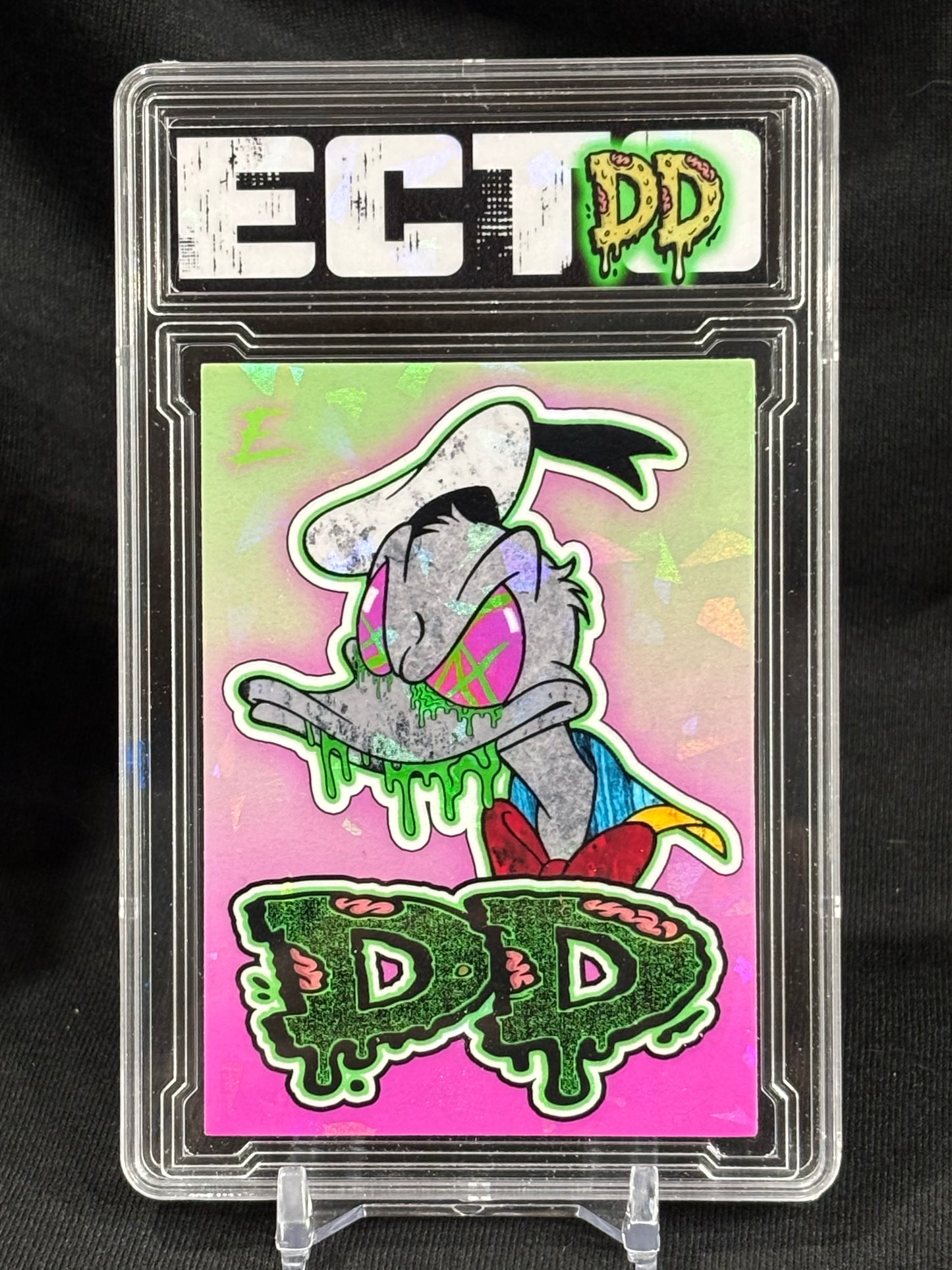Twisted Toons – “DD” (Donald Duck Parody) – 1/1 Custom Art Card – (Ecto Selecto)