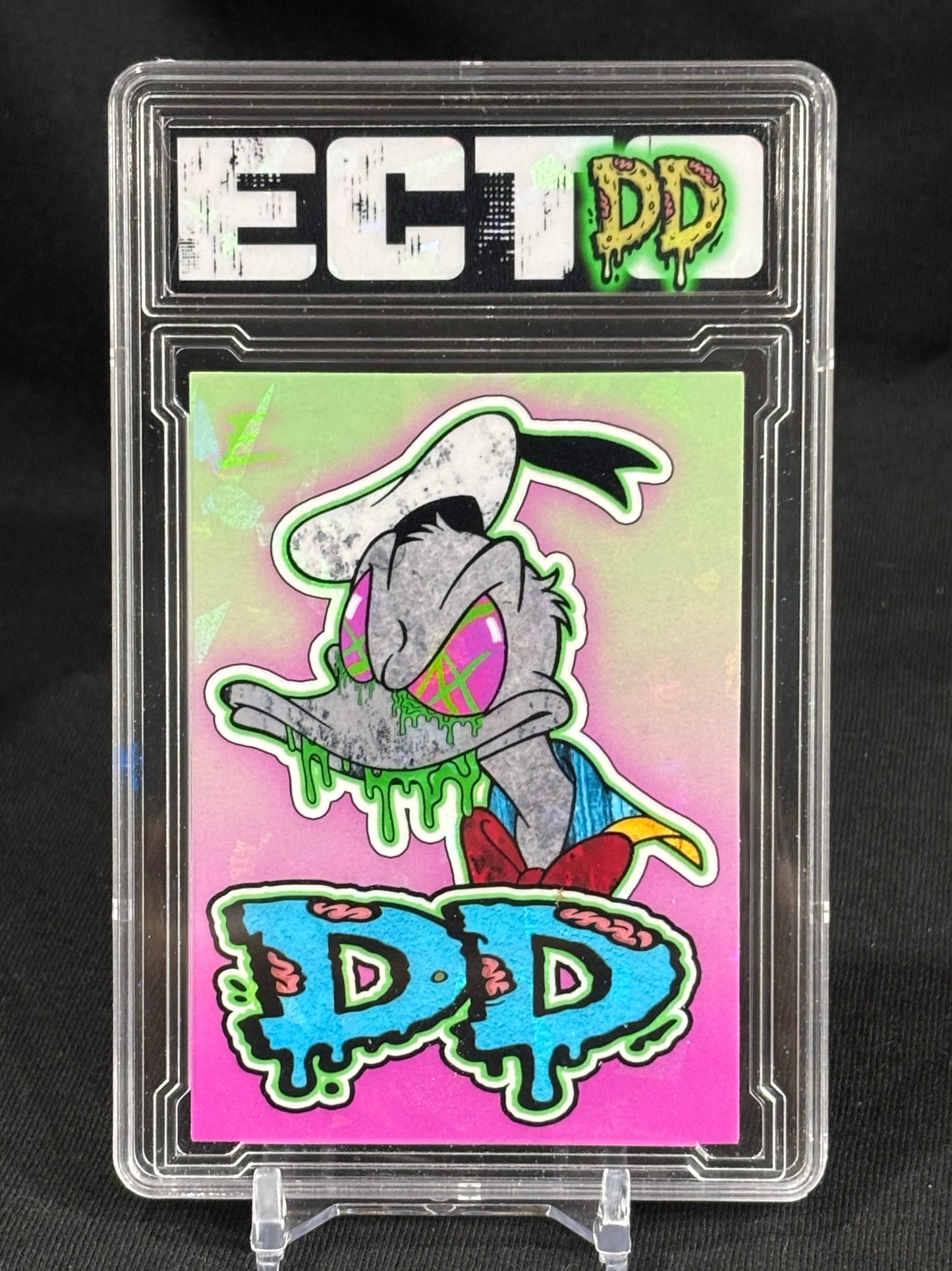 Twisted Toons – “DD” (Donald Duck Parody) – 1/1 Custom Art Card – (Ecto Selecto)