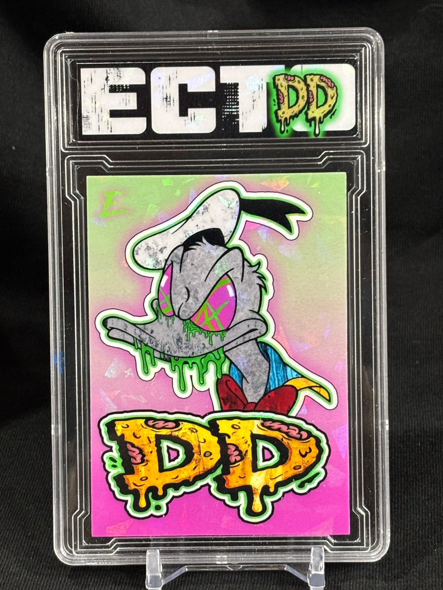 Twisted Toons – “DD” (Donald Duck Parody) – 1/1 Custom Art Card – (Ecto Selecto)