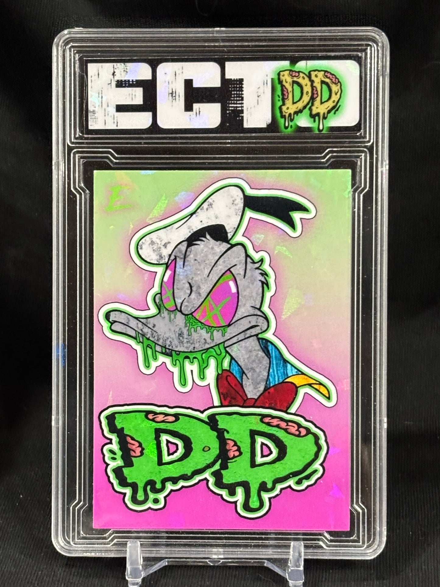 Twisted Toons – “DD” (Donald Duck Parody) – 1/1 Custom Art Card – (Ecto Selecto)