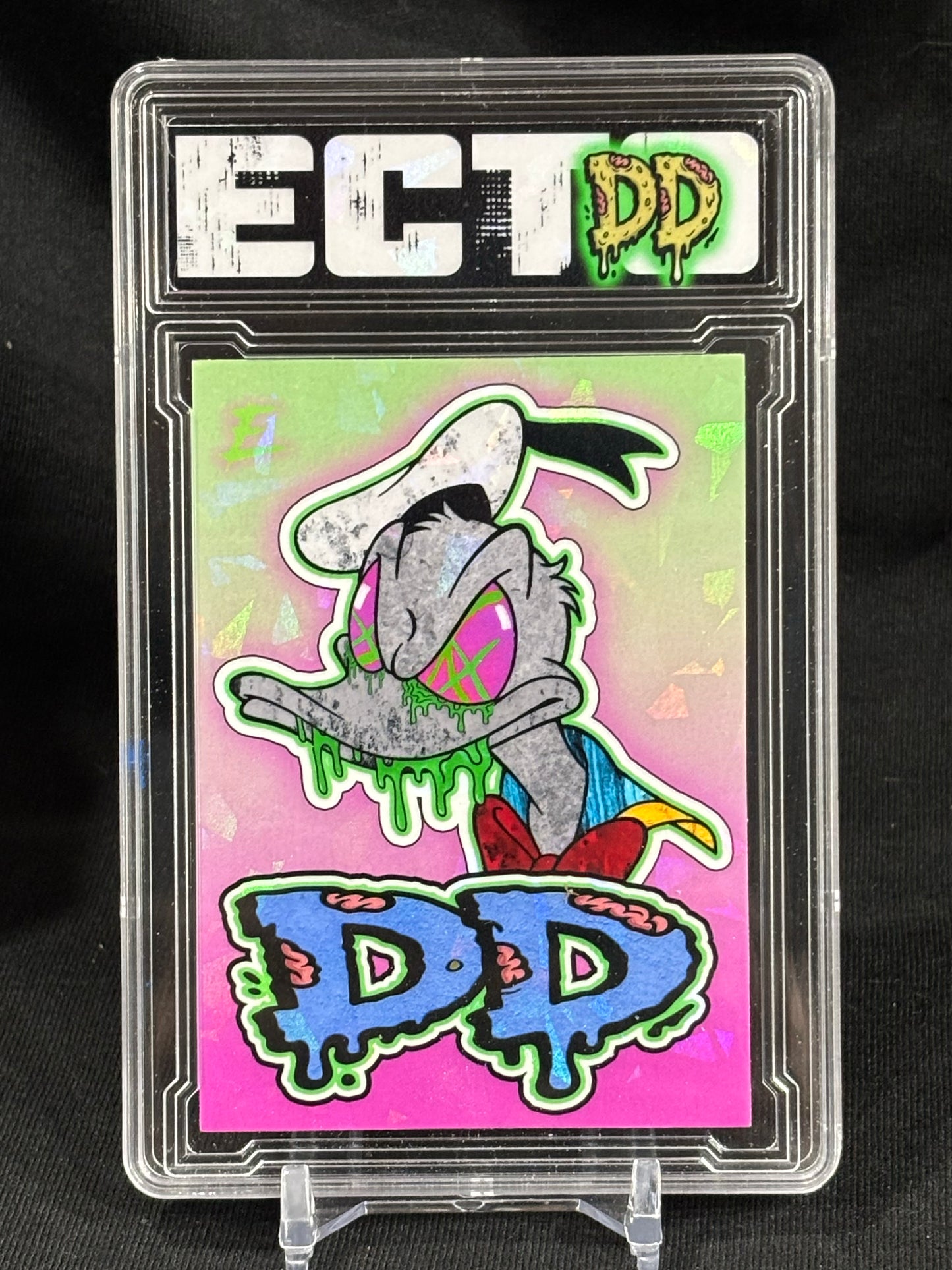 Twisted Toons – “DD” (Donald Duck Parody) – 1/1 Custom Art Card – (Ecto Selecto)
