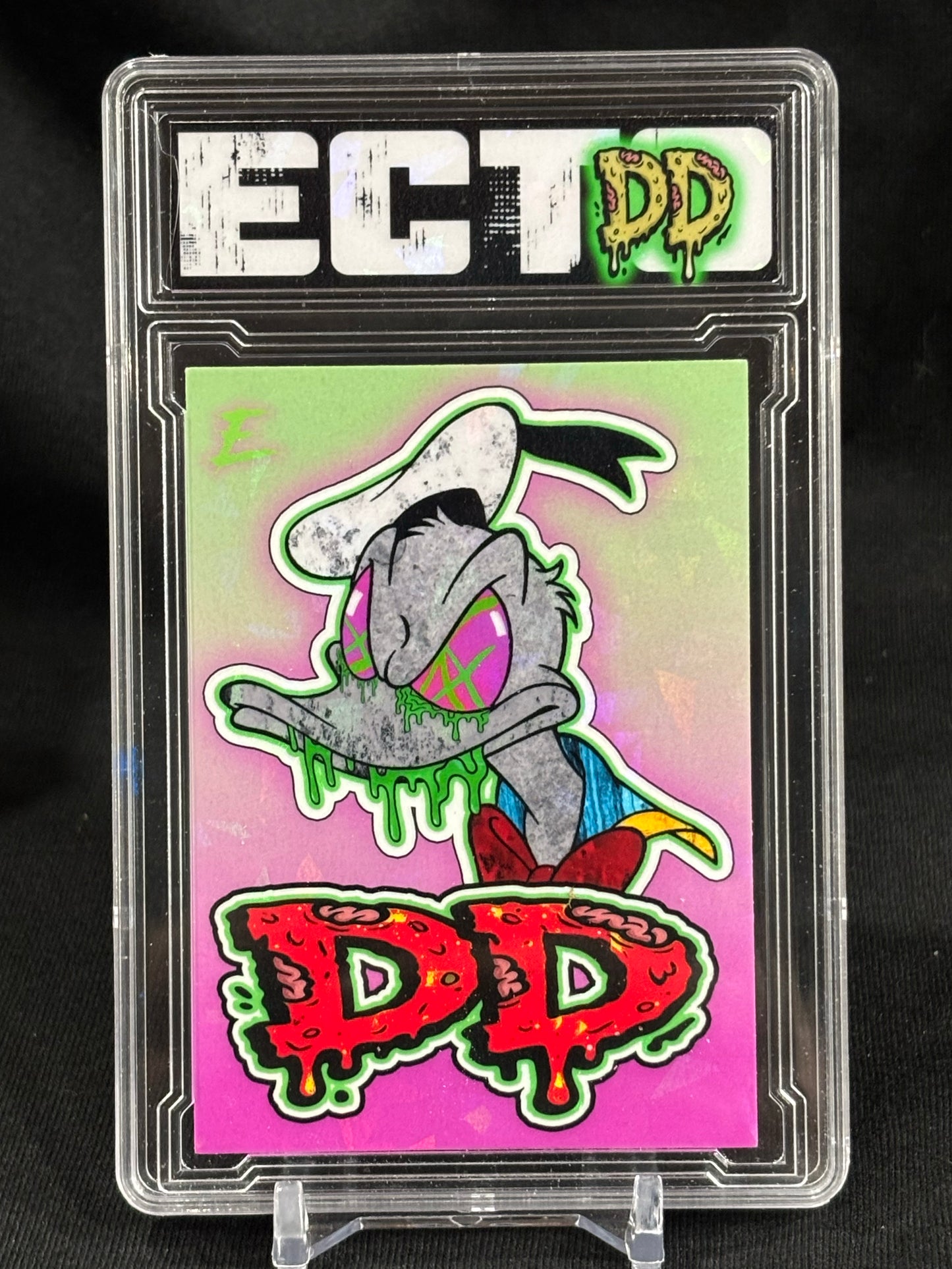 Twisted Toons – “DD” (Donald Duck Parody) – 1/1 Custom Art Card – (Ecto Selecto)