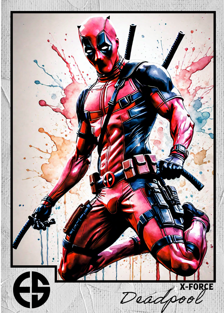 Deadpool - Watercolor