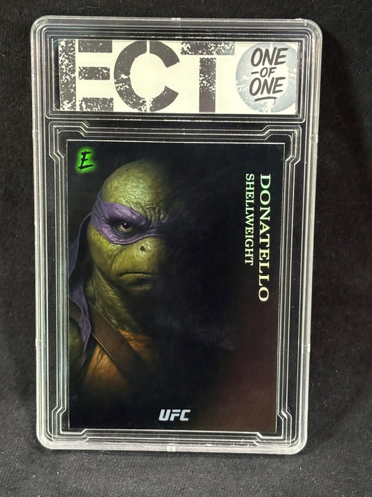 Donatello – “Shellweight Division” – (Ecto 1/1 Custom TMNT Card)