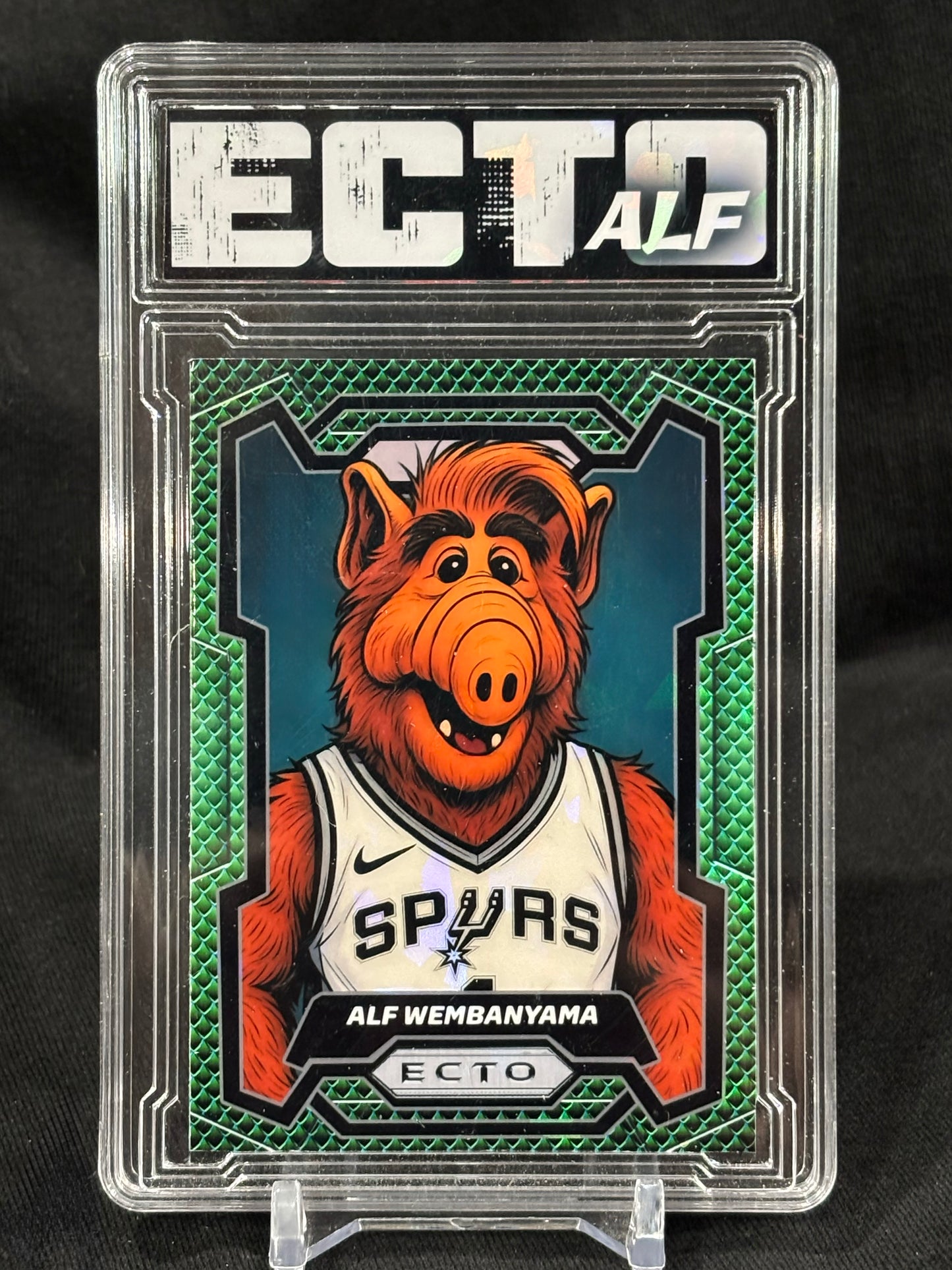 ALF Wembanyama – “ECTO ALF” – Custom 1/1 Parallels (8 Variations Available)