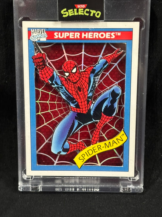 Spider-Man Shadowbox Card (1/1) – Ecto Selecto Custom