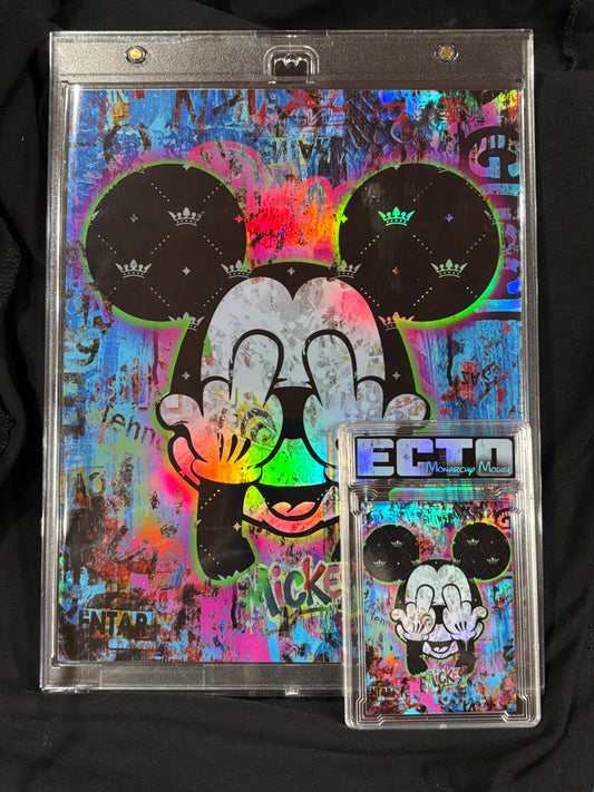 Monarch Mouse – "Street Royalty" – (1/1 Slabbed Card + 8x10 Set)