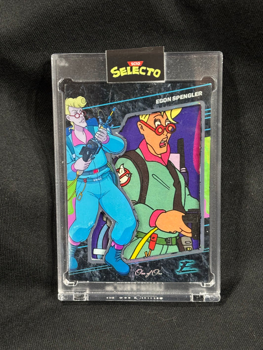 Egon Spengler – “Real Ghostbusters Relic” – (1/1 Custom Card)