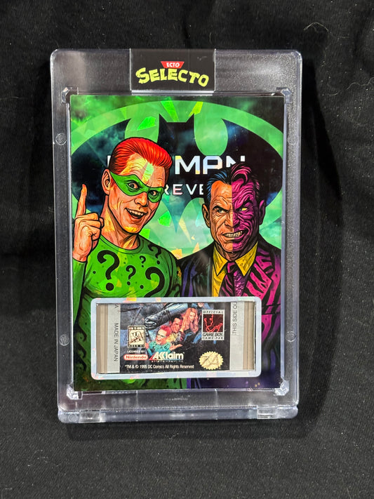 Batman Forever – "Riddler & Two-Face Game Boy Relic Set" – (Ecto Selecto 1/1)