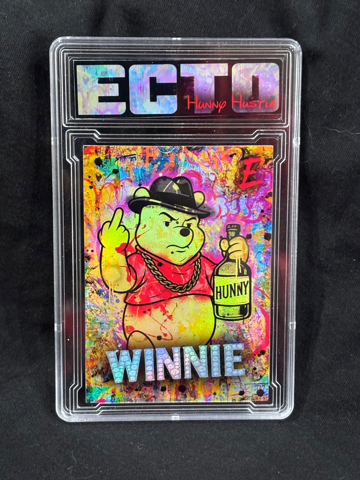 Winnie – "Hunny Hustla" – (Ecto Selecto 1/1 Parody Card Set + XL 8x10 Option)