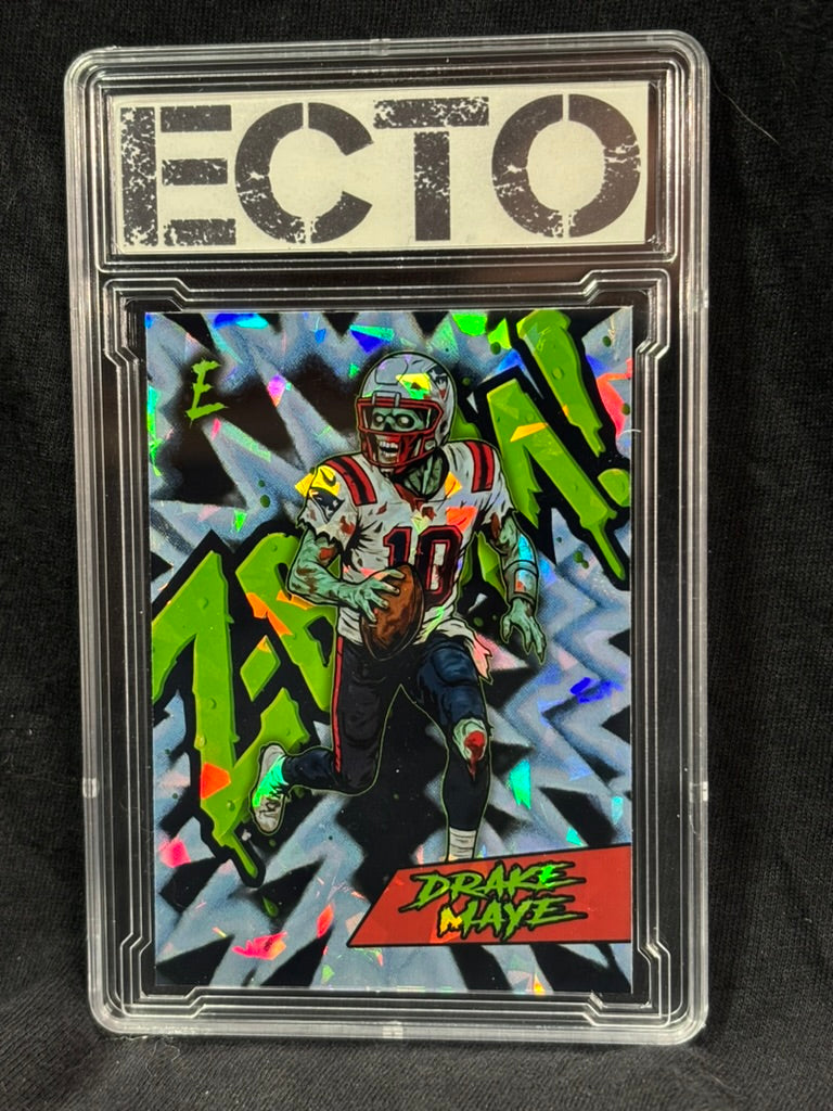 Drake Maye – Z-BOOM! Horror Insert 1/1 Custom Card (Pick Your Variant)