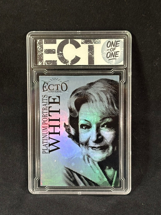 Betty White – "Platinum Portraits" – (Ecto 1/1 Slab)