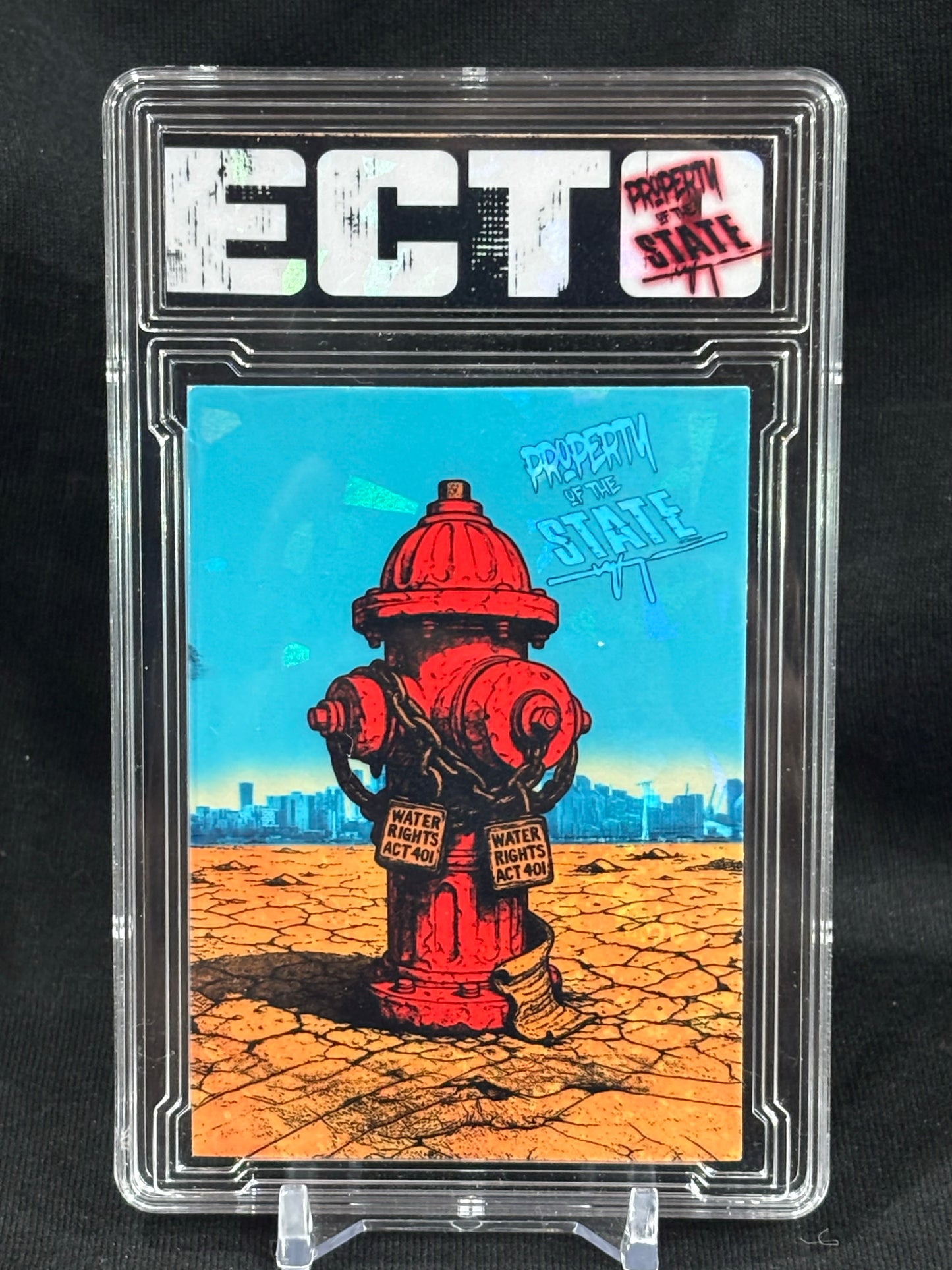 Property of the State – “Water Rights Act 401” – Department of Artistic Hardship – (Ecto Custom Art Slab)