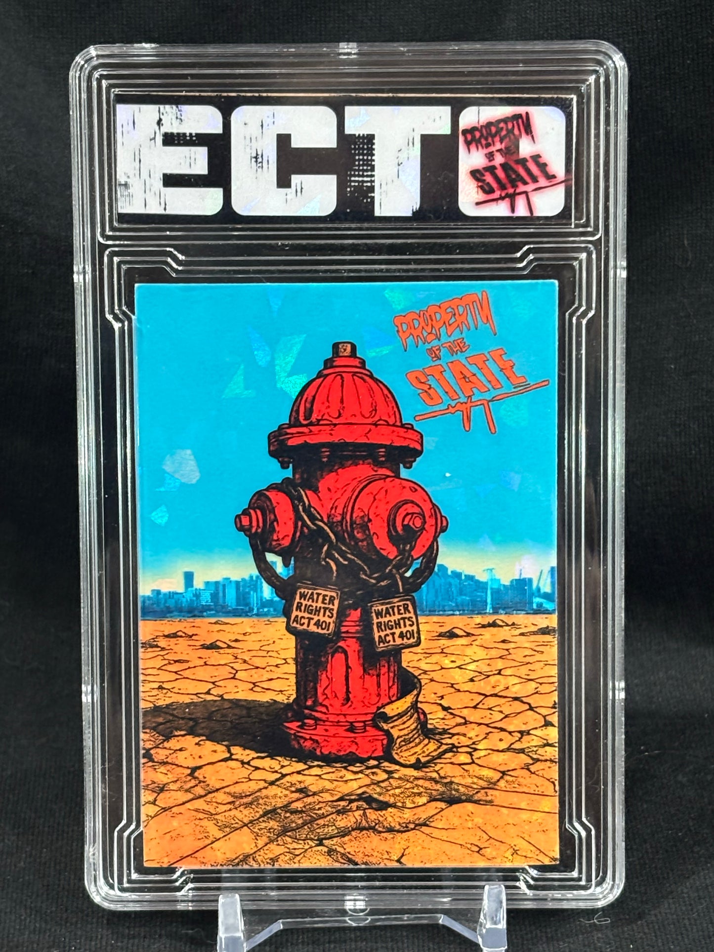 Property of the State – “Water Rights Act 401” – Department of Artistic Hardship – (Ecto Custom Art Slab)