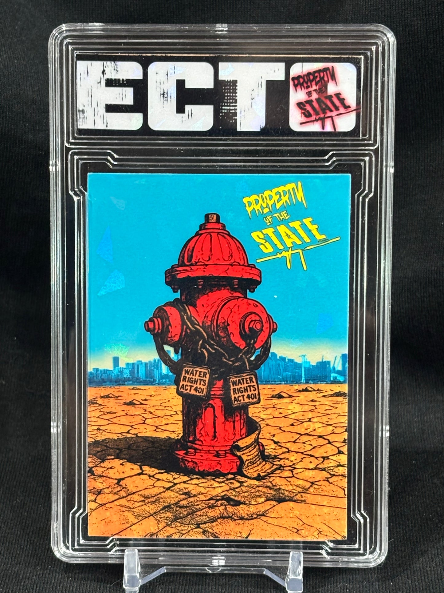 Property of the State – “Water Rights Act 401” – Department of Artistic Hardship – (Ecto Custom Art Slab)