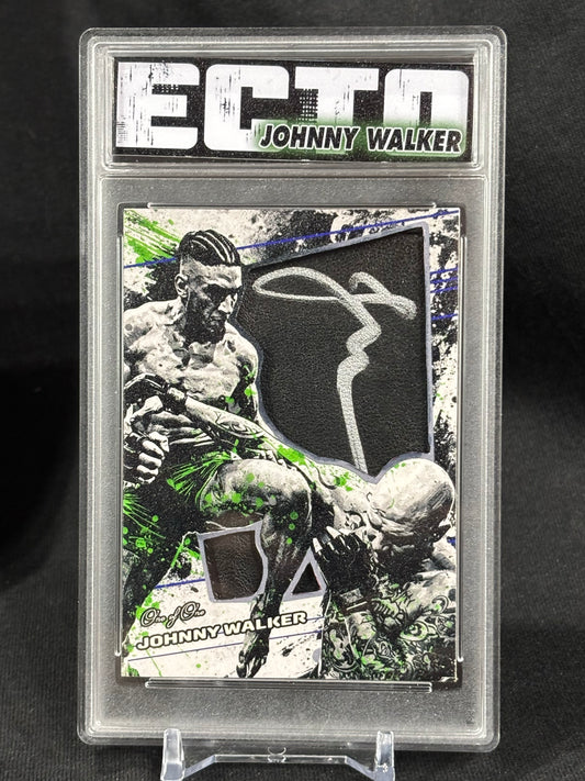 Johnny Walker – “Warpaint Relic” – 1/1 MMA Glove Cut Signature