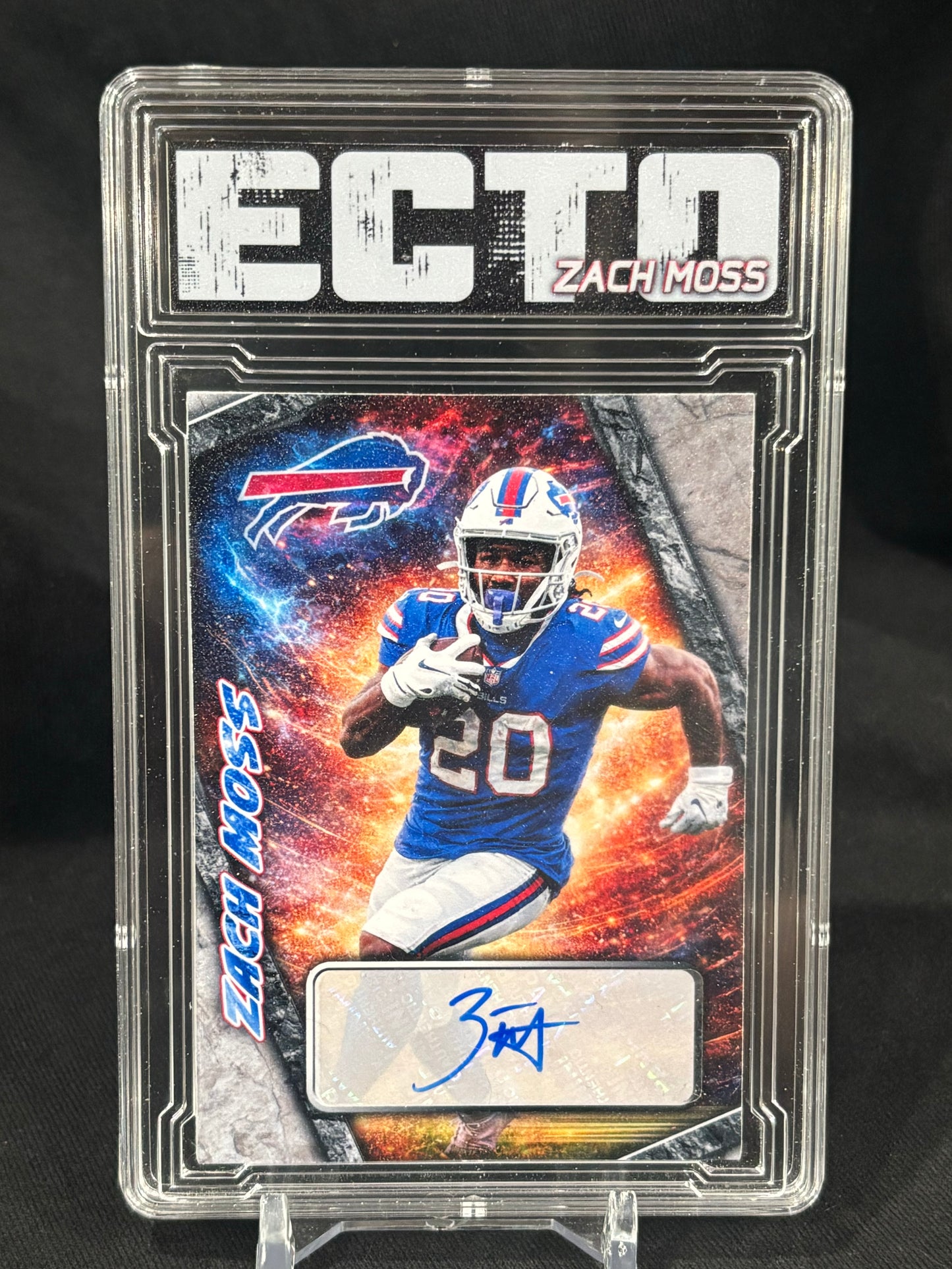 Zach Moss – “Cold Transmission” – 1/1 Cut Signature