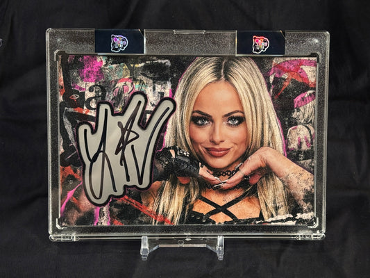 Liv Morgan – 1/1 Cut Signature – Ecto Selecto 5.5x3.5 Art Card